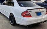 Козырек на заднее стекло на Mercedes Benz W211 — фото 2 из 2