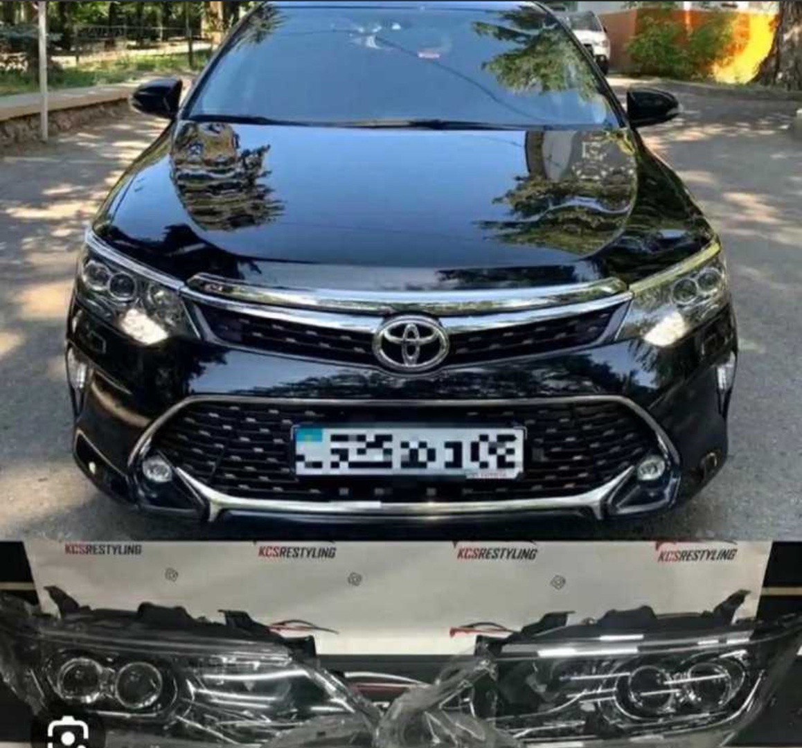 Передние фары эксклюзив для Toyota Camry 5, Душанбе
