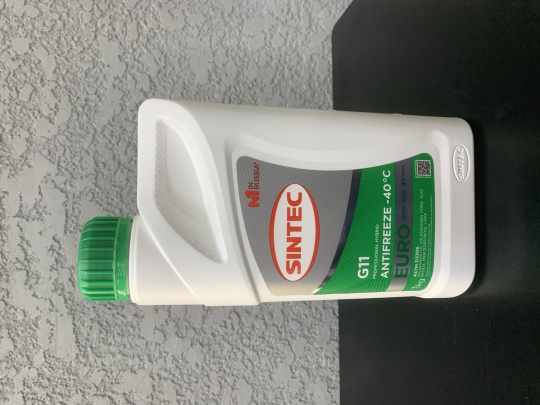 Антифриз 1л Sintec G11-G12 -40c, Душанбе