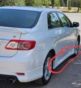 Порога Se для Toyota Corolla 3 — фото 2 из 2