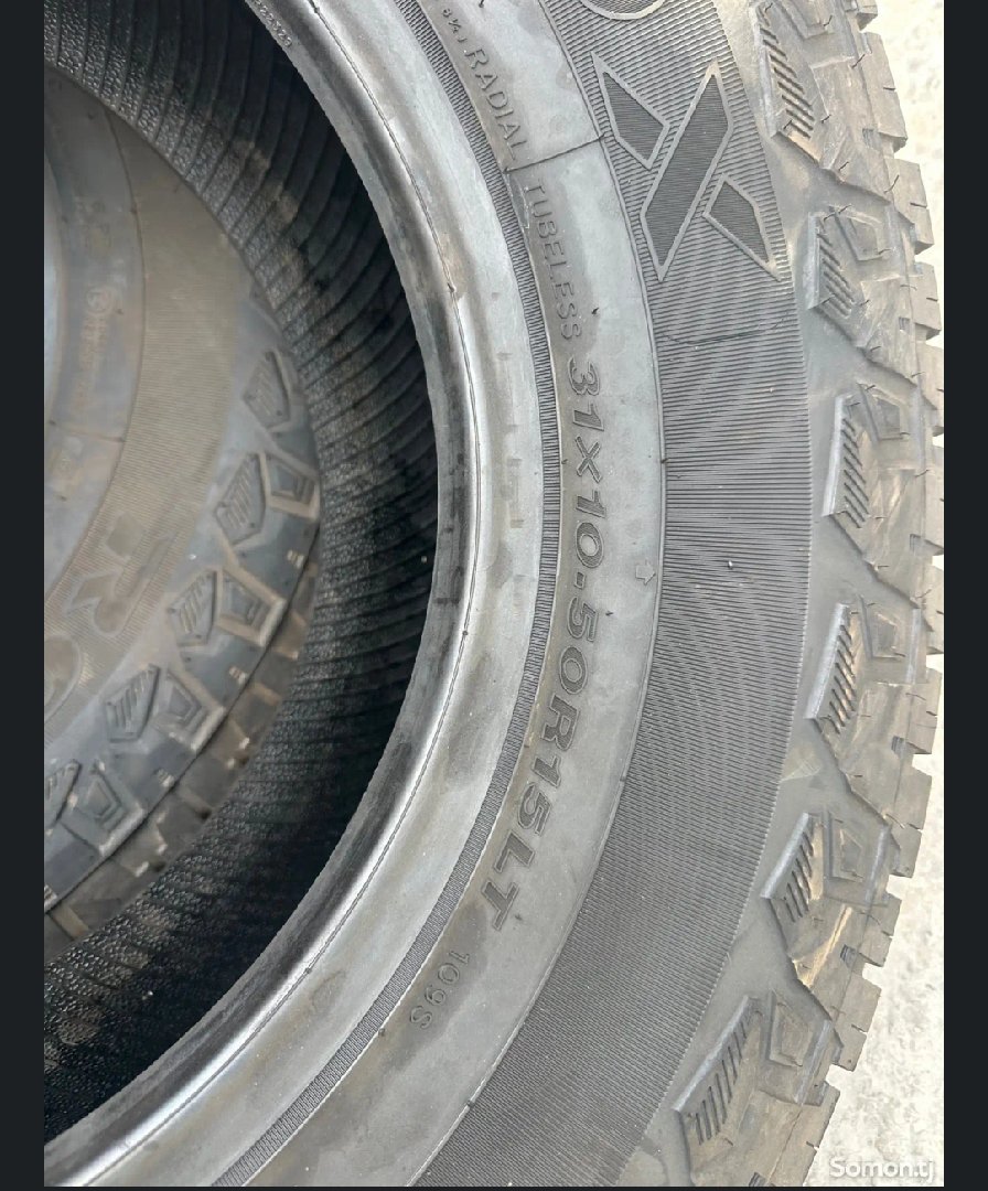 Покрышка 31x10.50 R15, Душанбе