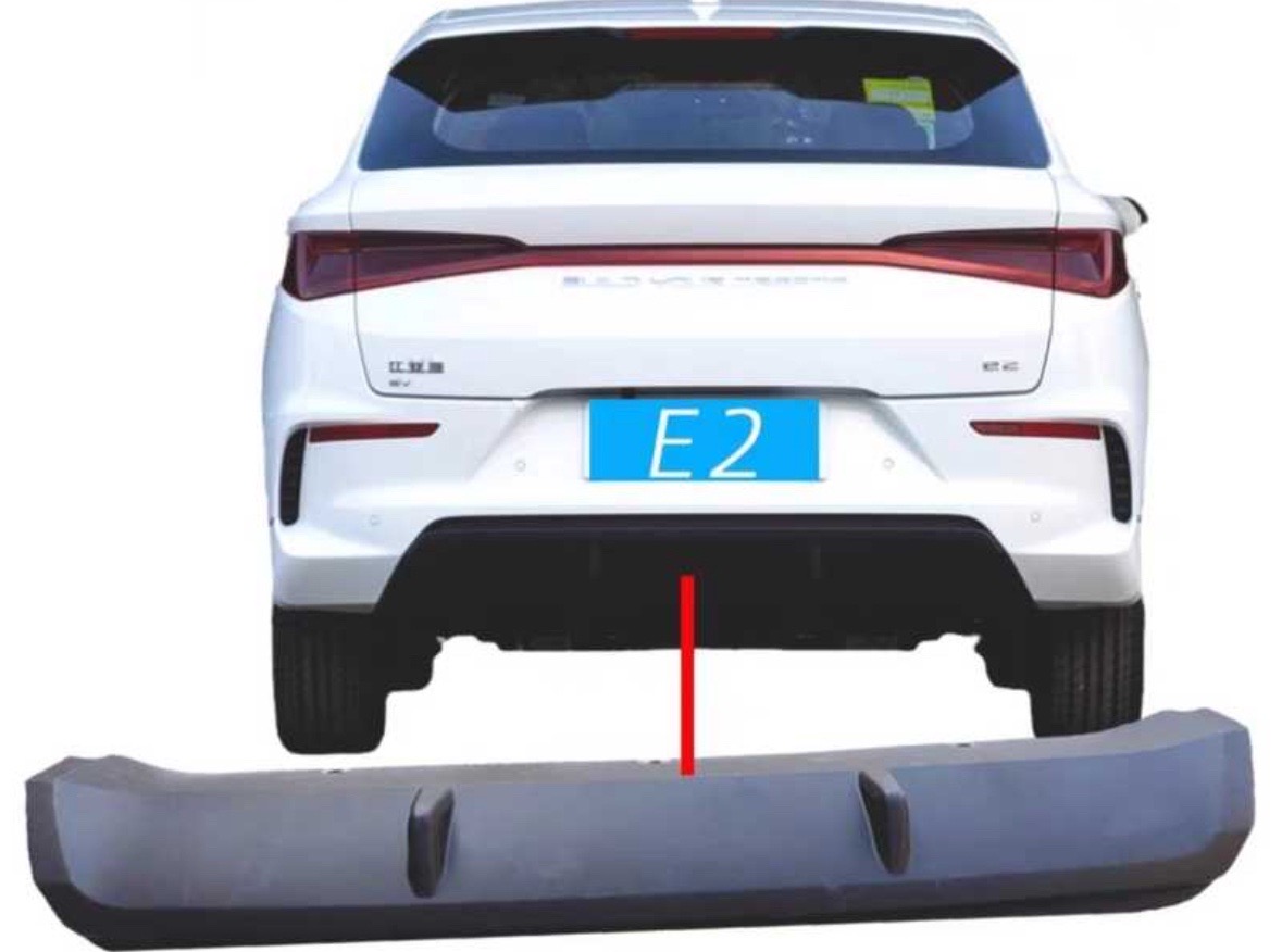 Задний Диффузор на BYD E2, Душанбе
