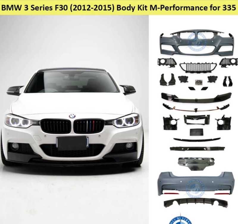 Обвес на BMW F30 Performance, Душанбе
