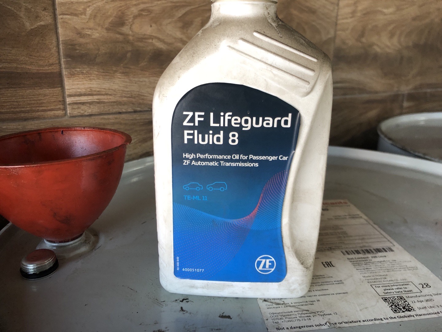 ZF Lifeguard Fluid 8., Душанбе