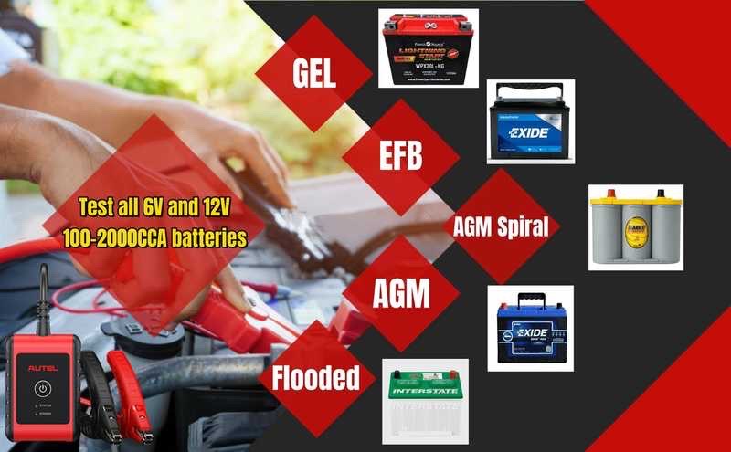 Анализатор Autel MaxiBAS BT506, Душанбе