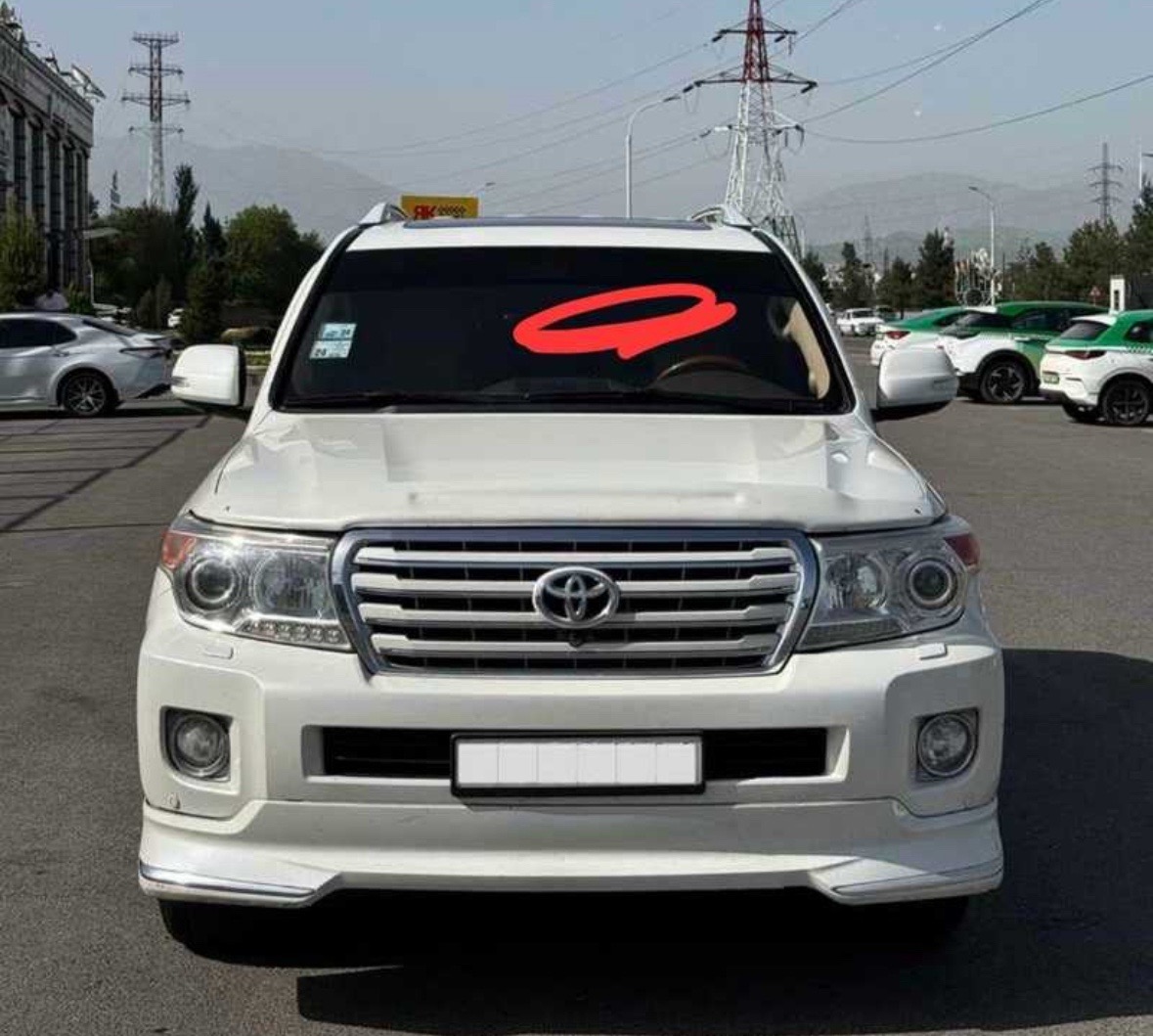 Лобовое стекло от Toyota Land cruiser Fj 200, Душанбе