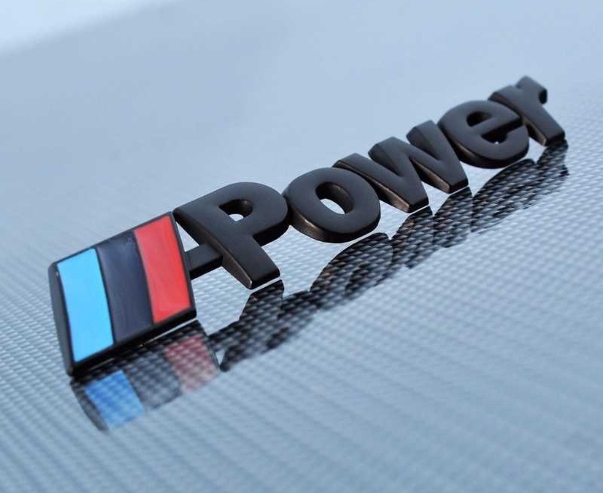 Эмблема Power для BMW, Душанбе