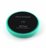 Shine Systems RO Foam Pad Green - полировальный круг твердый зеленый, 130 мм — фото 2 из 2