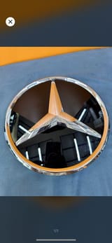 Передний знак Mercedes Benz GLE/GLS 167 — фото 1 из 3