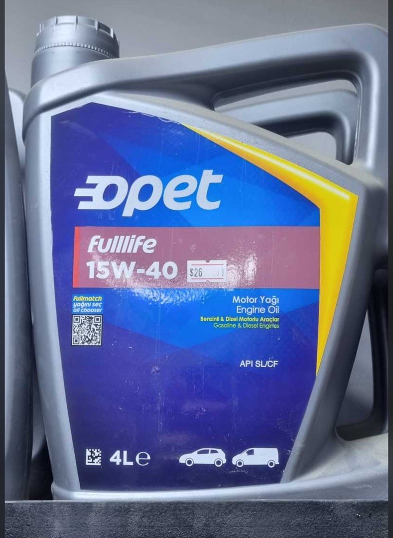 Масло Opet 15/40 4L, Душанбе