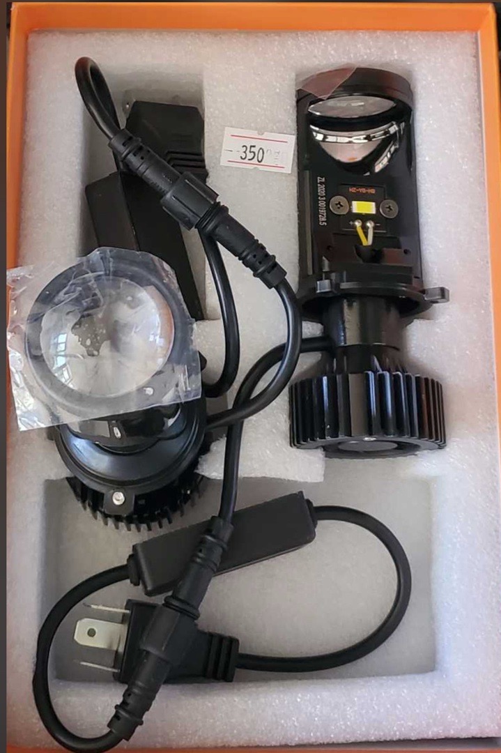 Лампочка LED Мини линза H4 80W, Душанбе