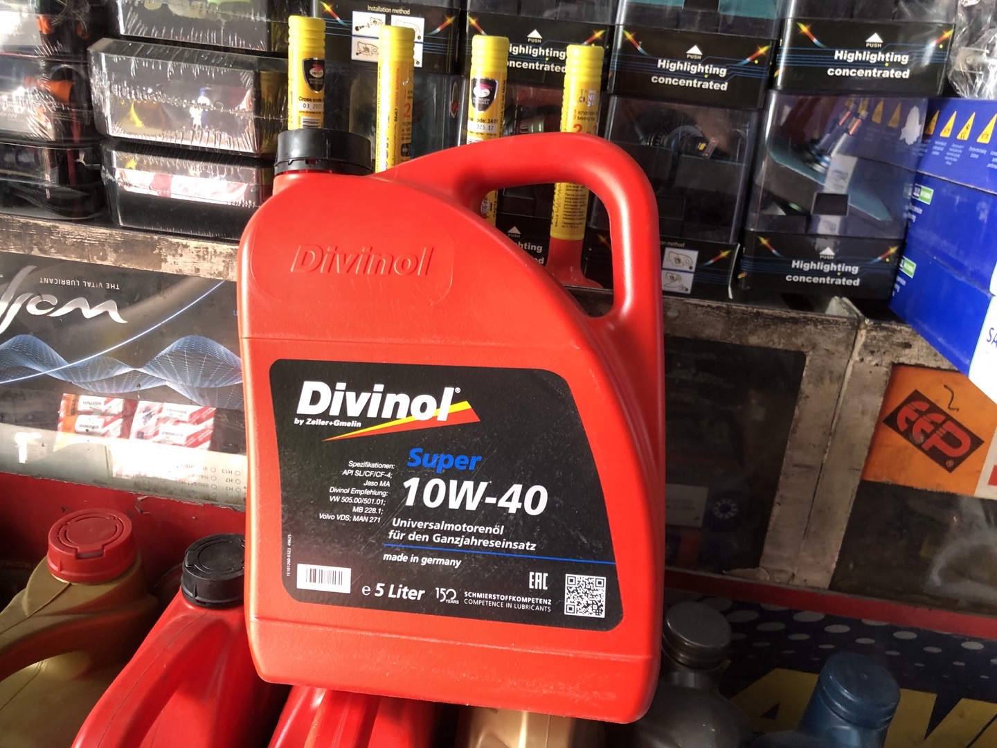 Divinol Super 105 10W-40, Душанбе
