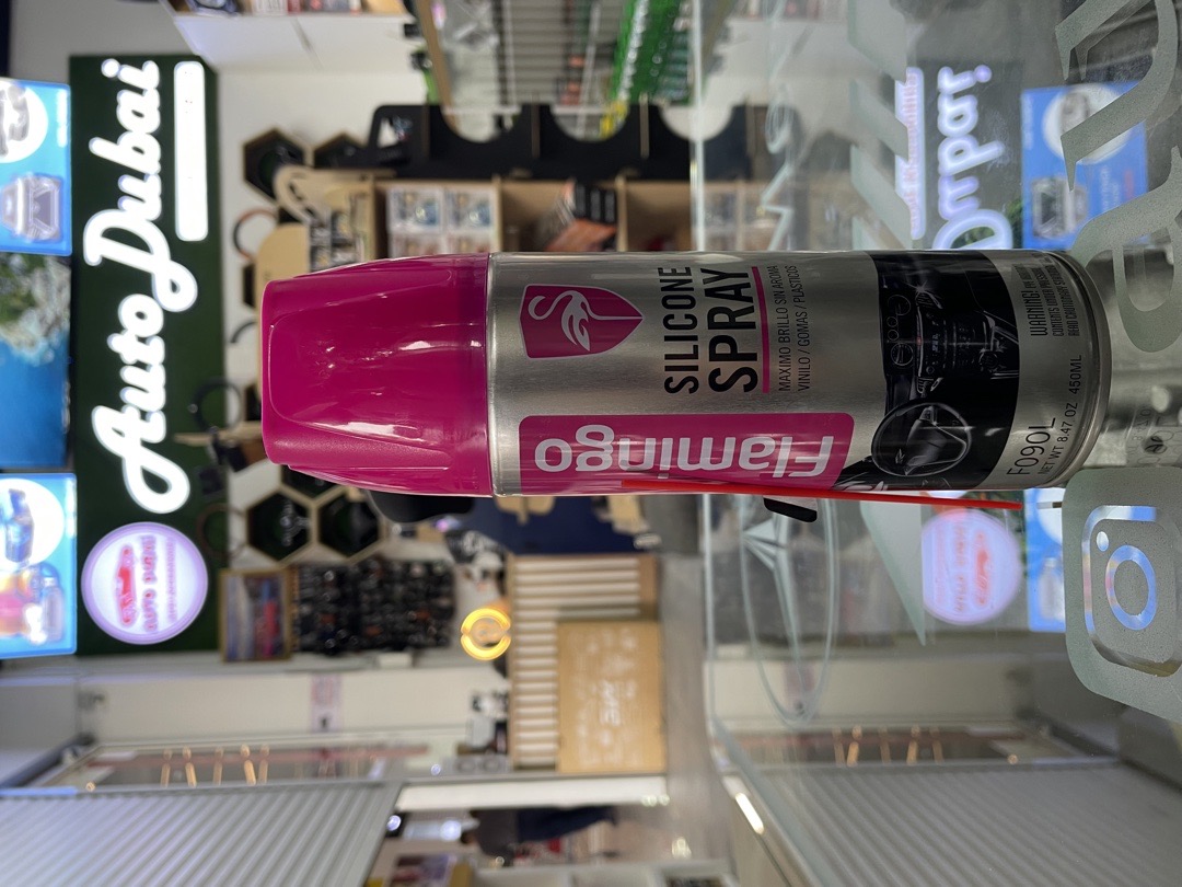 Силиконовый спрей для салона Flamingo Silicone Spray, Душанбе