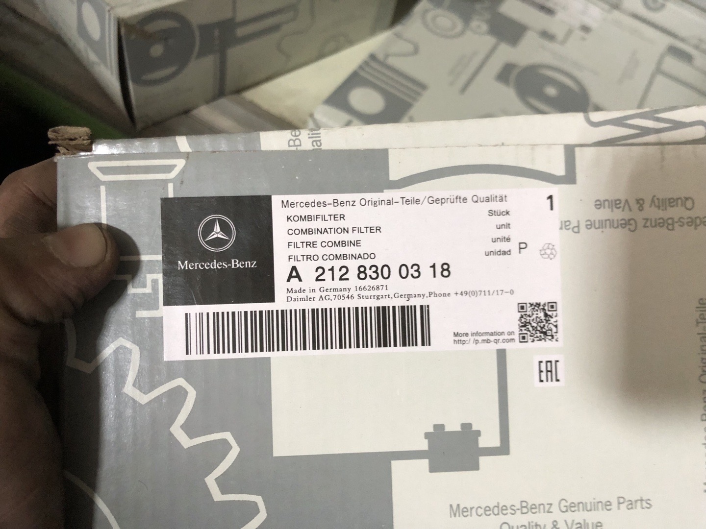 салонные фильтры для Mercedes-Benz., Душанбе