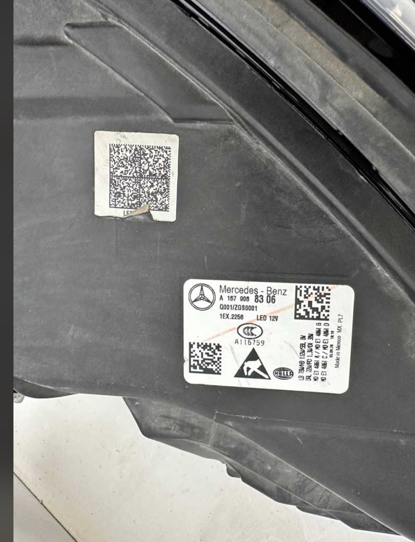 Передняя Фара Mercedes Benz GLS X167, Душанбе