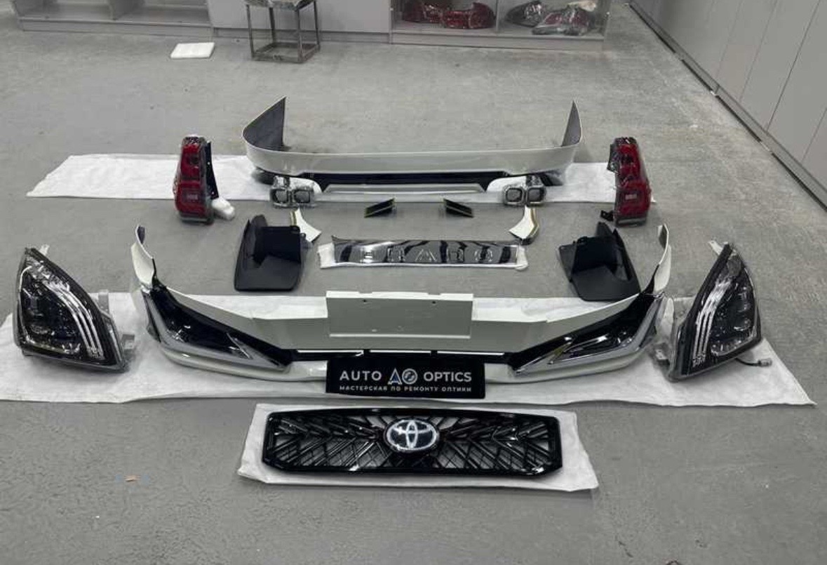 Обвес на Toyota Land cruiser prado 120, Душанбе