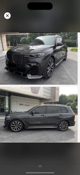 Сплиттер От BMW X7 Black Night — фото 1 из 2