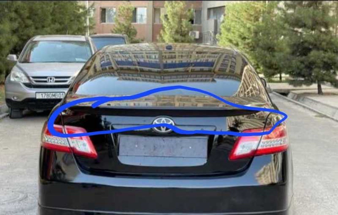 Спойлер на Toyota Camry, Душанбе