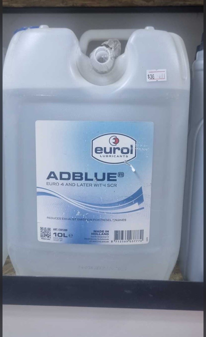 Масло Adblue Eurol 10 L, Душанбе