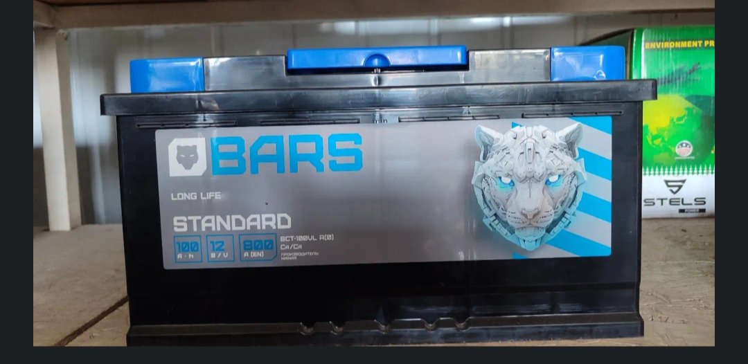 Аккумулятор BARS 100 A'H, Душанбе