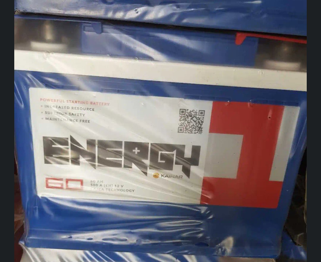 Аккумулятор Energy 60Ah, Душанбе