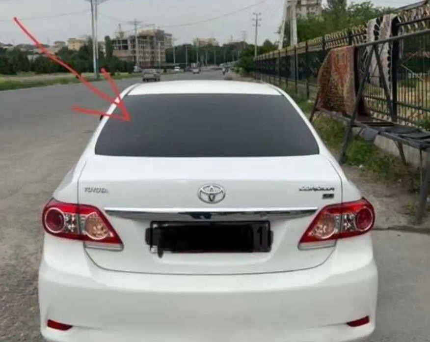 Заднее стекло от Toyota Corolla, Душанбе
