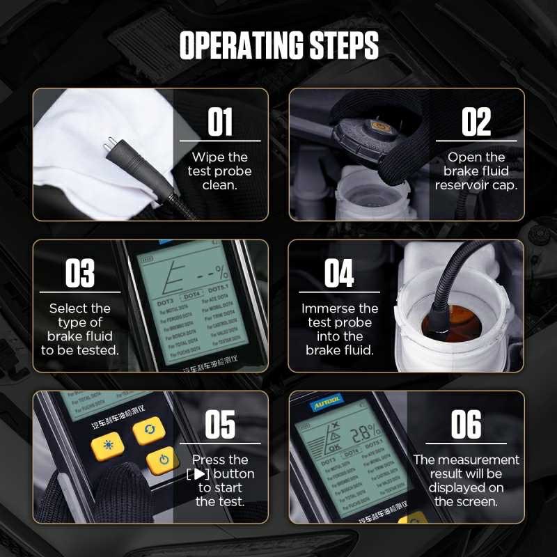 Тестер тормозной жидкости launch thinkcar XTOOL OBDSTAR Avtel, Душанбе
