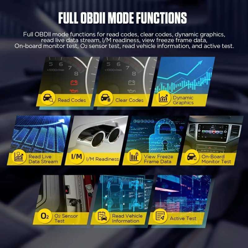 Диагностический сканер Autool CS605 launch thinkcar XTOOL OBDSTAR Avtel, Душанбе