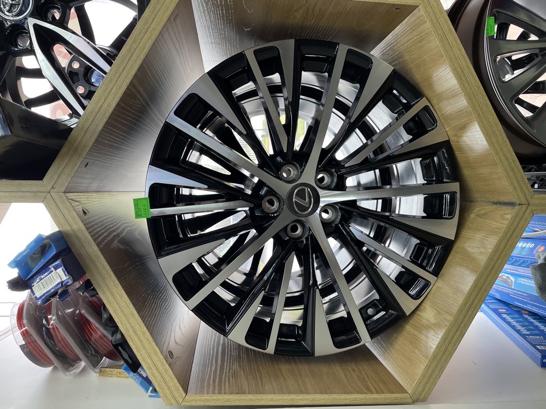 Диски литые R20 Lexus Multi-Spoke Black Machined, Душанбе