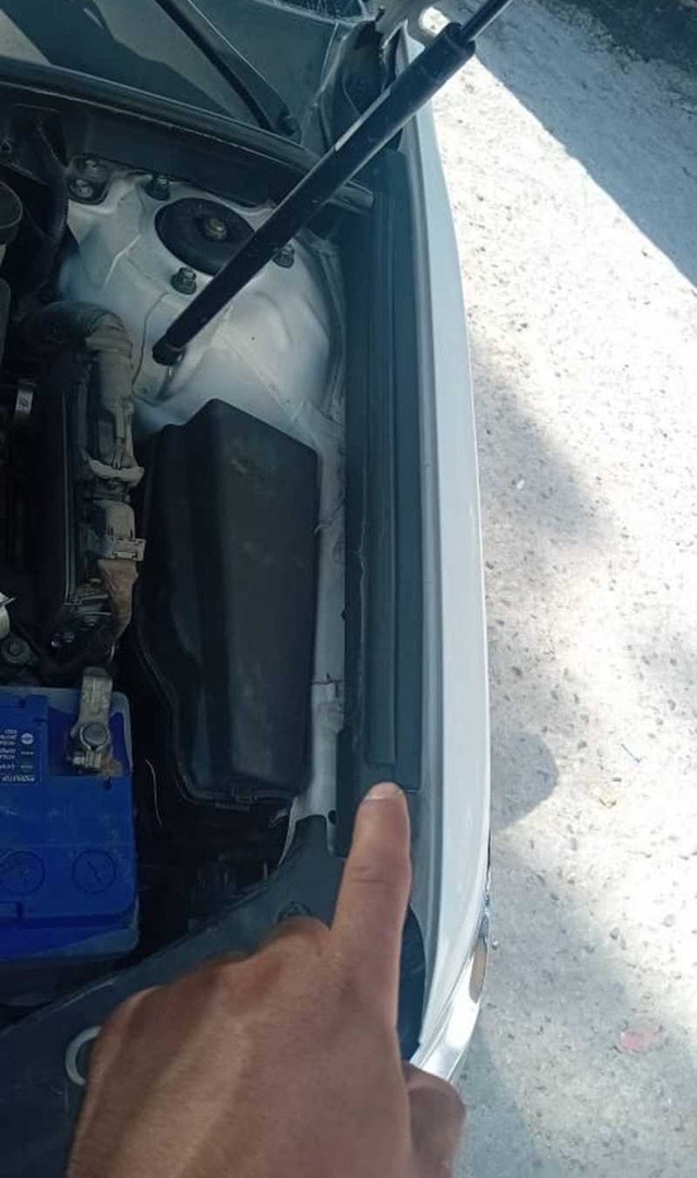 Защита верхней части крыла на Toyota Camry 5, Душанбе