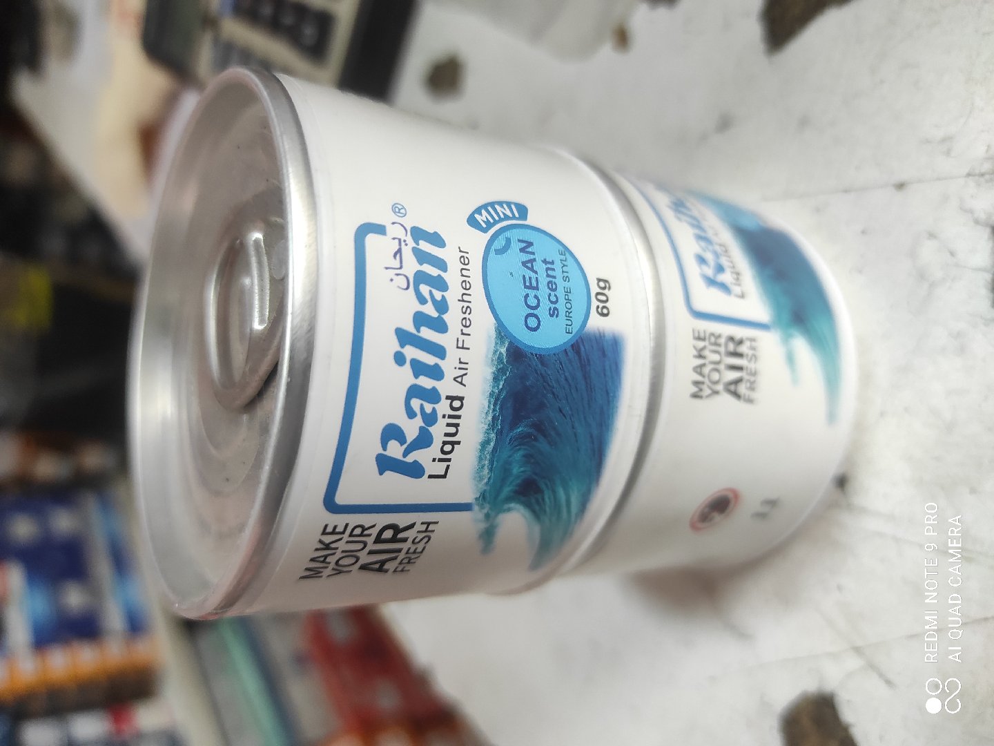 Жидкий освежитель воздуха (RAIHAN Liquid Air Freshener OCEAN Scent), Душанбе