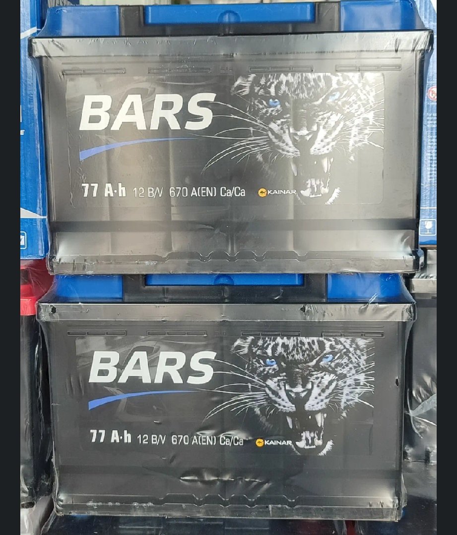 Аккумулятор BARS 77 A'H, Душанбе