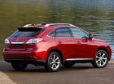Хром защита заднего бампера на Lexus RX — фото 2 из 2