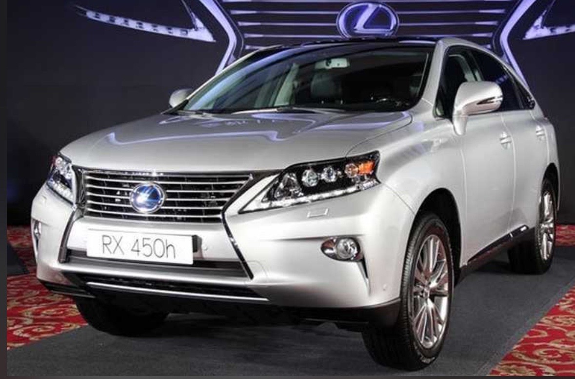Передние фары на Lexus RX450h, Душанбе