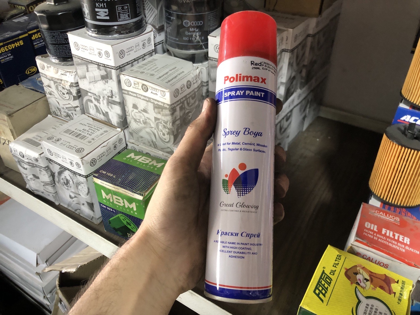 аэрозольная краска Palimax, Душанбе