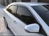 Дефлекторы окон с хром на Toyota Camry — фото 2 из 2