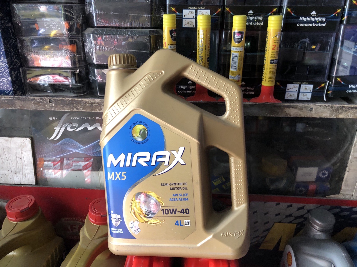 MIRAX MX5 10W-40 (Semi-Synthetic), Душанбе