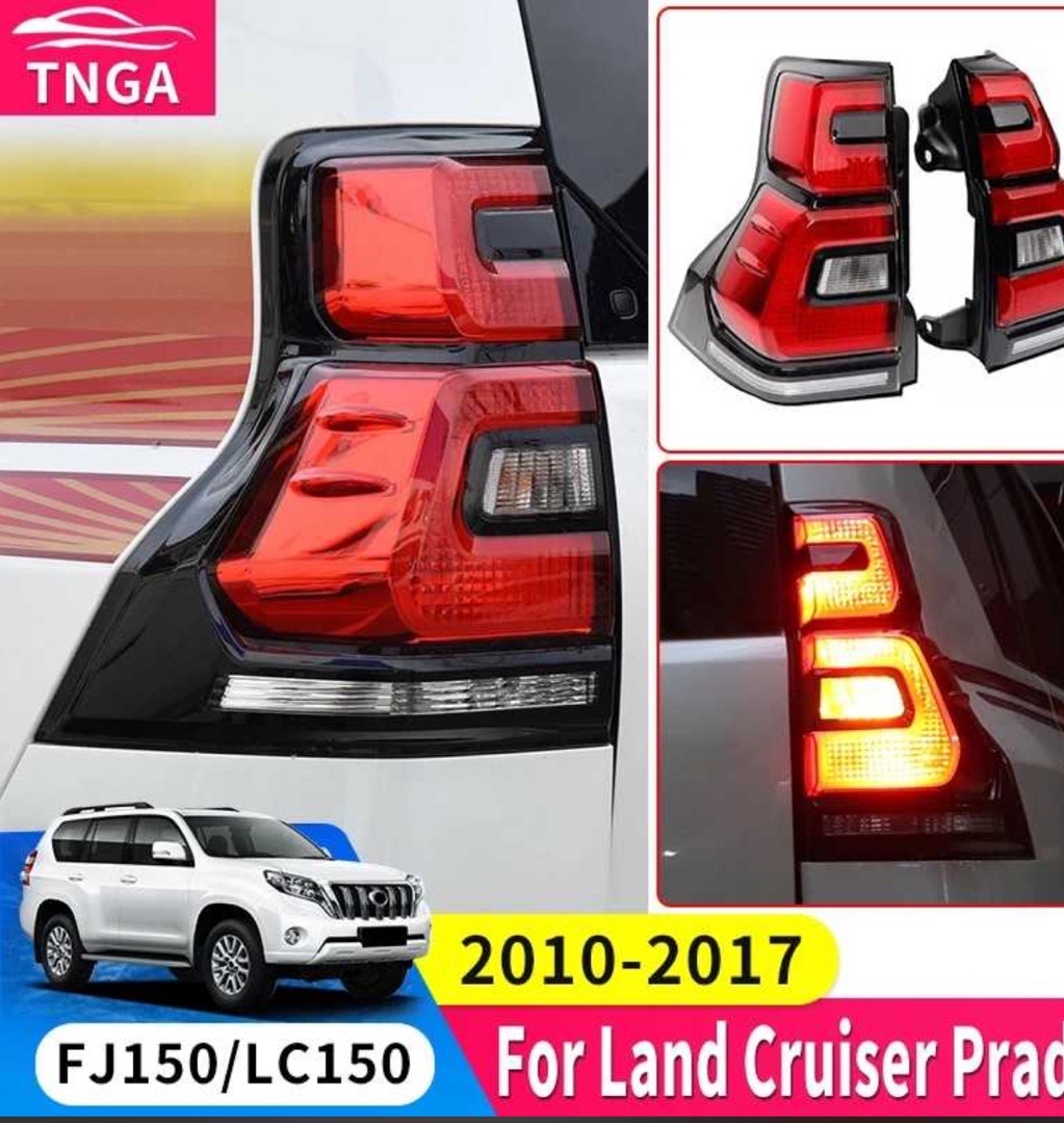Задние стоп фонари на Toyota Land Cruiser Prado, Душанбе