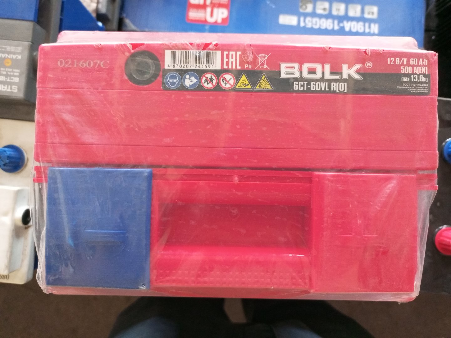 Аккумулятор Bolk 60 A, Душанбе