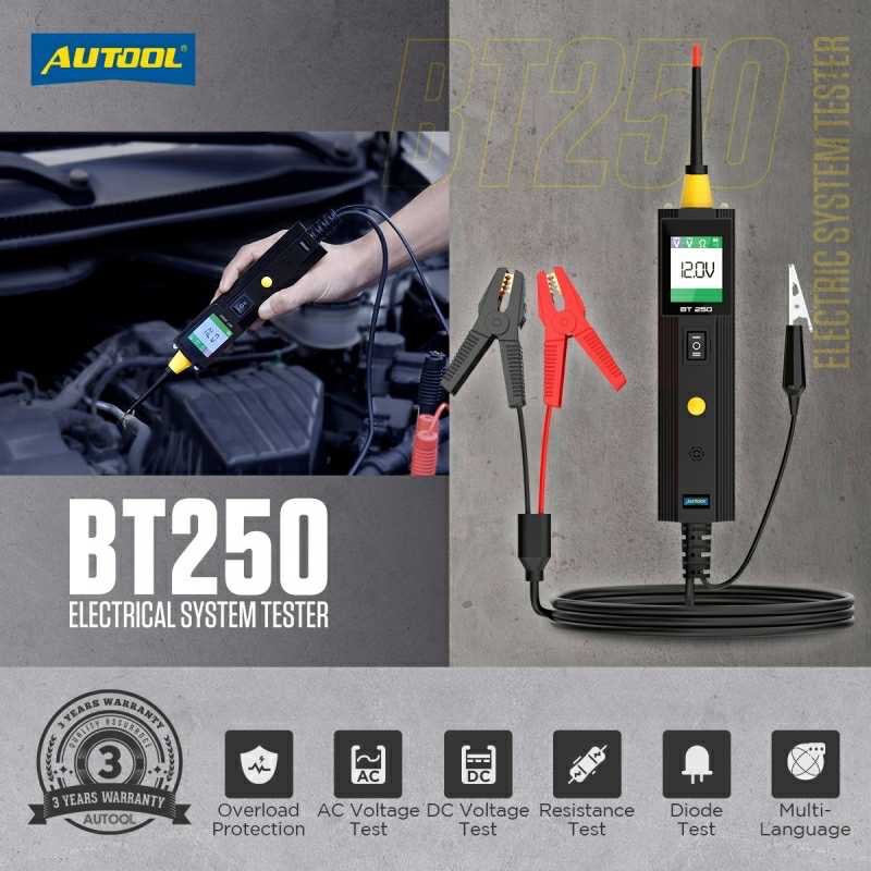 Диагностическое оборудование AUTOOL BT250 launch thinkcar XTOOL OBDSTAR Avtel, Душанбе