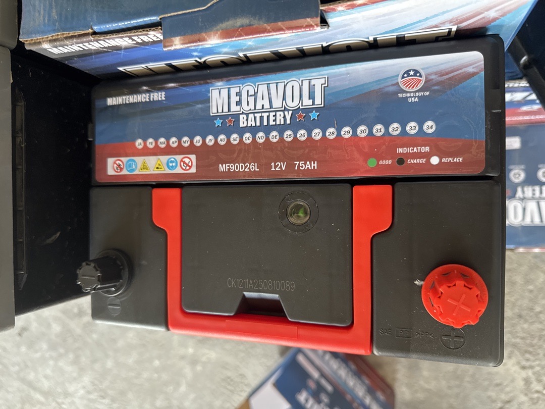аккумулятор MEGAVOLT 75, Душанбе
