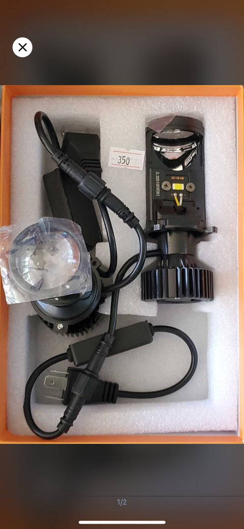 Лампочка LED Мини линза H4 80W, Душанбе