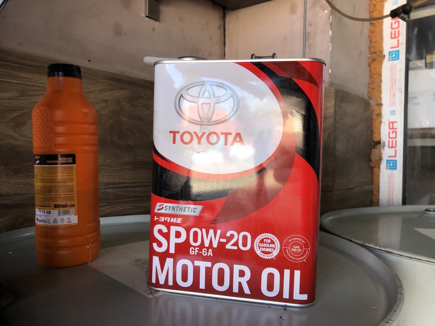 масло — Toyota SP 0W-20 GF-6A., Душанбе