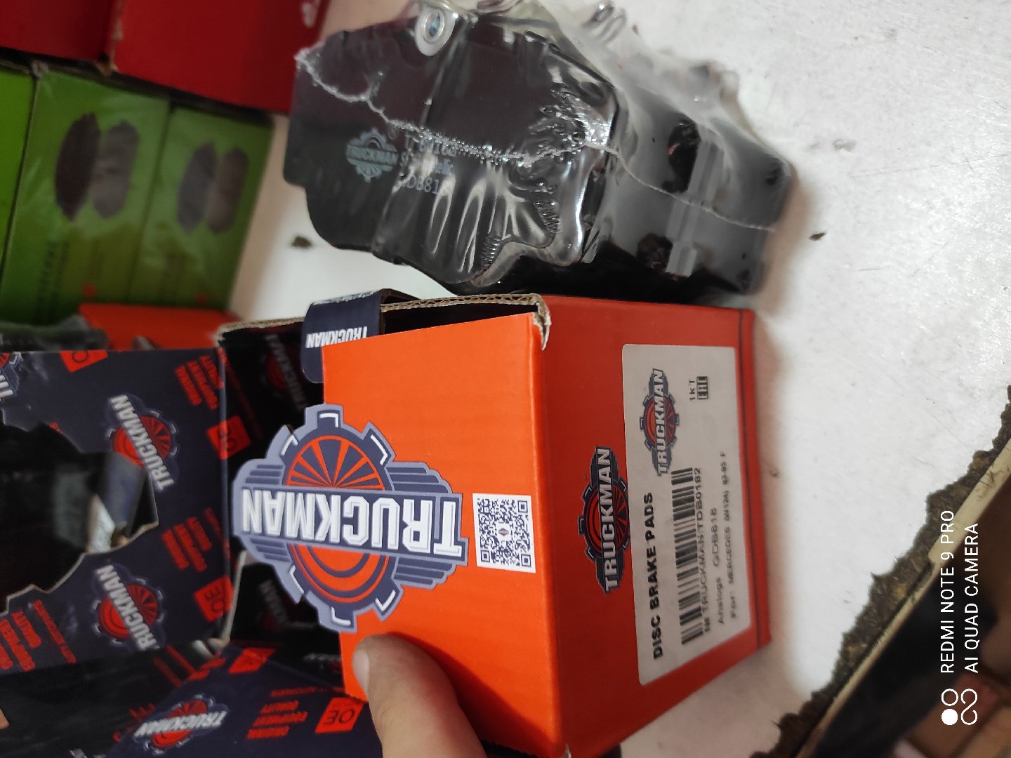 Колодки тормозные передние, Душанбе
