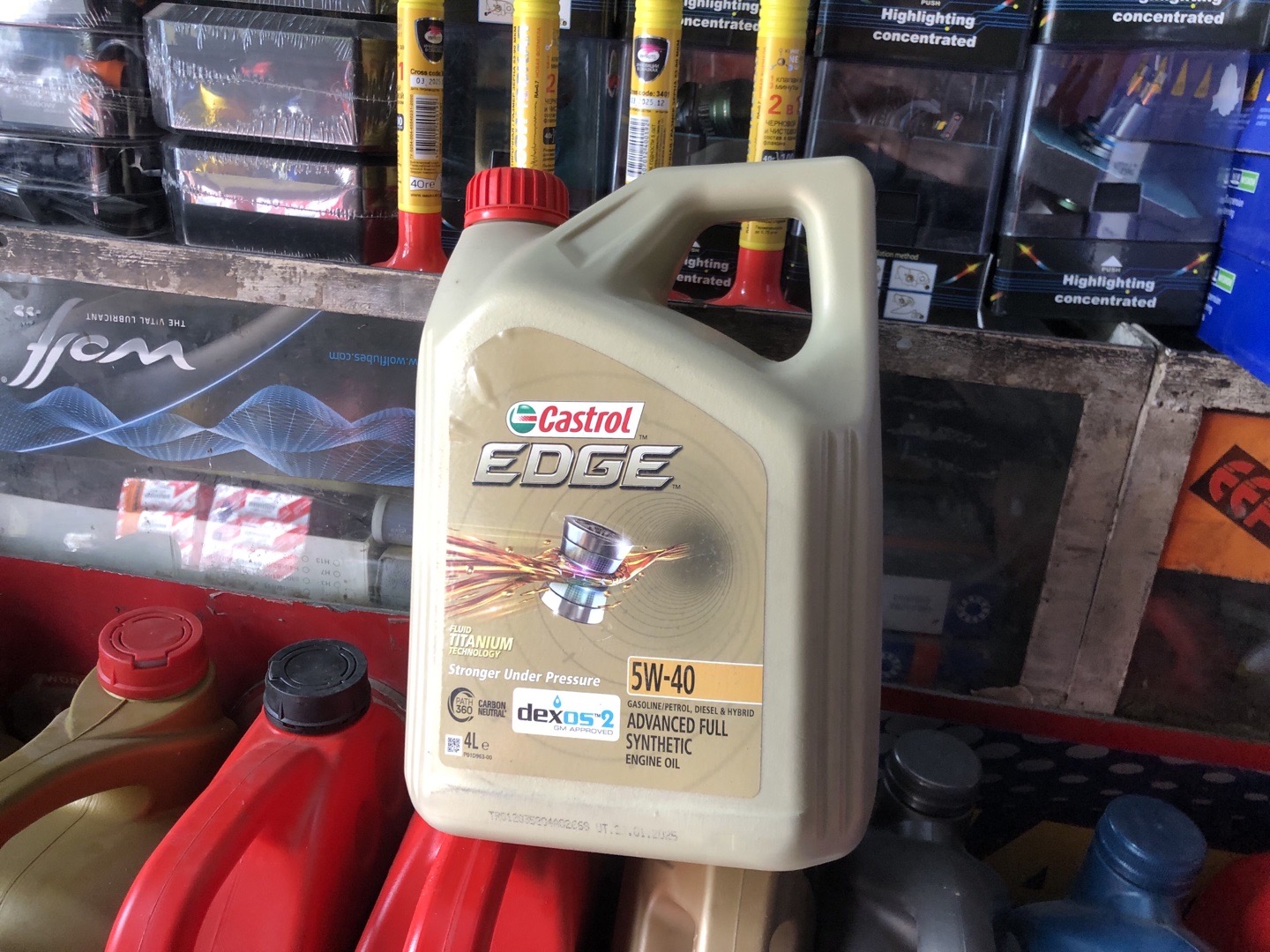 Castrol EDGE 5W-40 (Advanced Full Synthetic), Душанбе