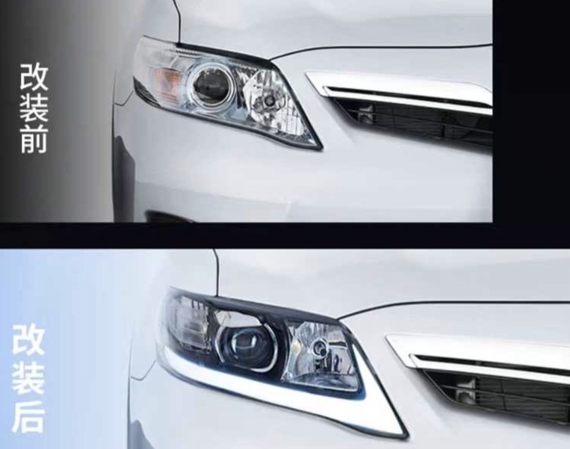 Передние фары Nike на Toyota Camry 2, Душанбе