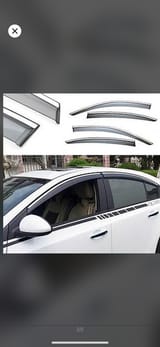 Ветерок хром для Toyota Corolla — фото 2 из 2