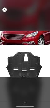 Защитник двигателя от Hyundai Sonata — фото 1 из 3
