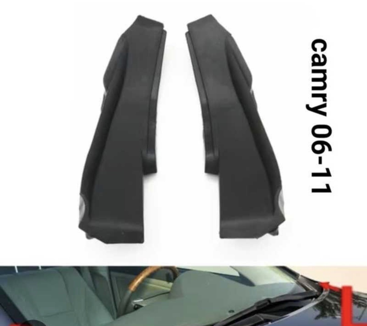 Накладка на лобовое стекло от Toyota Camry 2, Душанбе