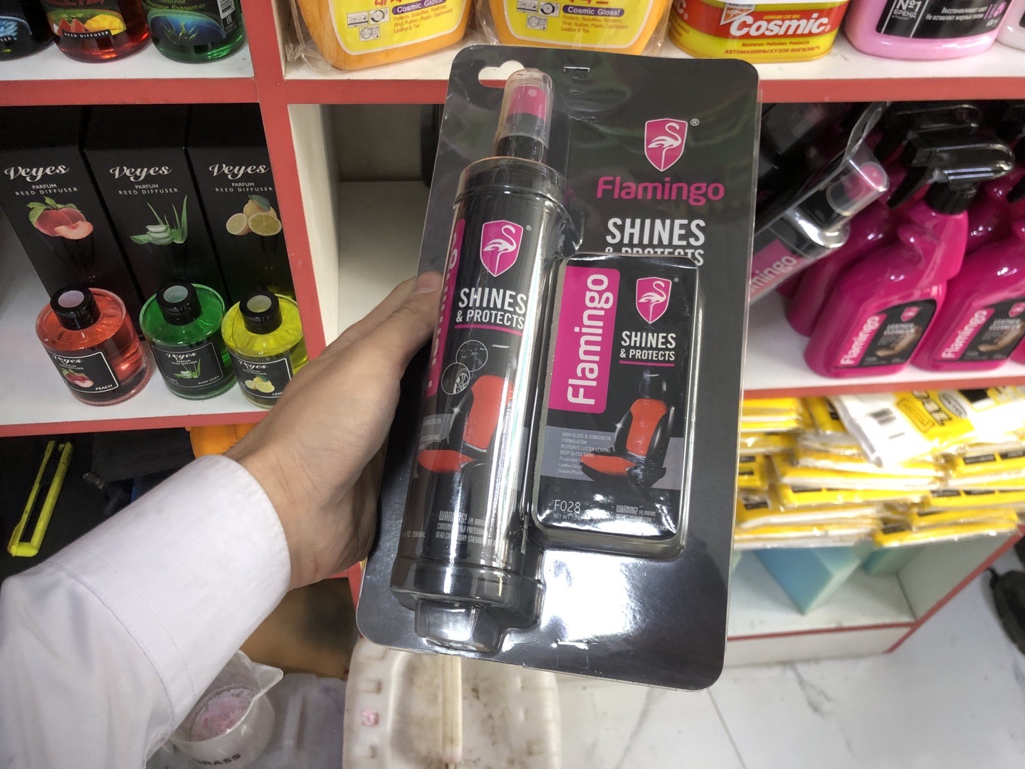 Спрей-полироль Flamingo Shine, Душанбе
